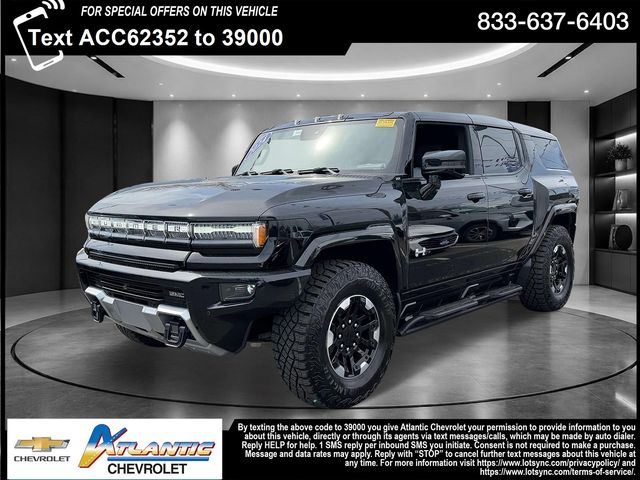 Black 2024 GMC Hummer EV SUV 2X AWD SUV / Crossover All-Wheel Drive 1-Speed Automatic