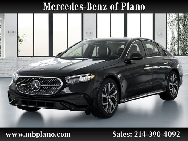 Black 2026 Mercedes-Benz E-Class Sedan Rear-Wheel Drive 9-Speed Automatic