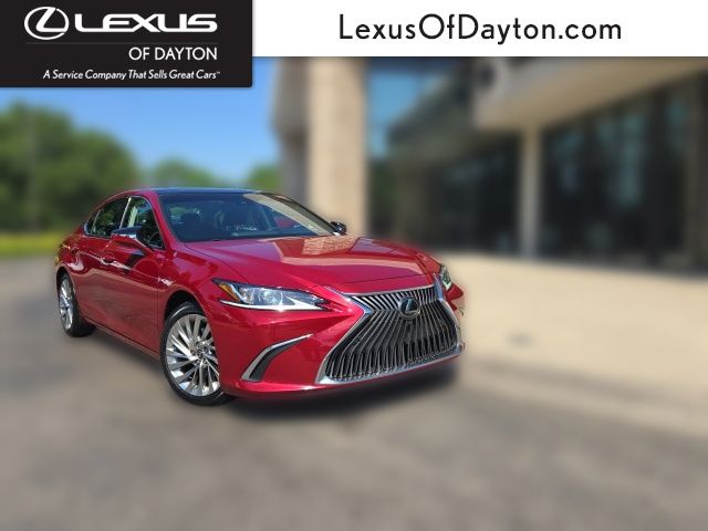 Matador Red Mica 2019 Lexus ES Sedan Front-Wheel Drive 8-Speed Automatic