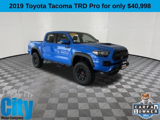 Voodoo Blue 2019 Toyota Tacoma Pickup Truck Four-Wheel Drive 6-Speed Automatic