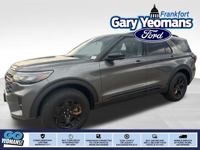 Carbonized Gray Metallic 2026 Ford Explorer Tremor AWD SUV / Crossover All-Wheel Drive Automatic