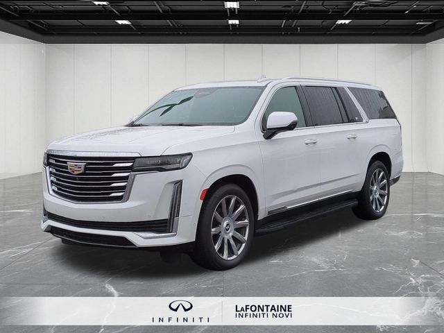 Crystal White 2021 Cadillac Escalade ESV SUV / Crossover Four-Wheel Drive