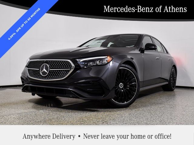 Gray (Graphite) 2026 Mercedes-Benz E-Class Sedan Rear-Wheel Drive 9-Speed Automatic