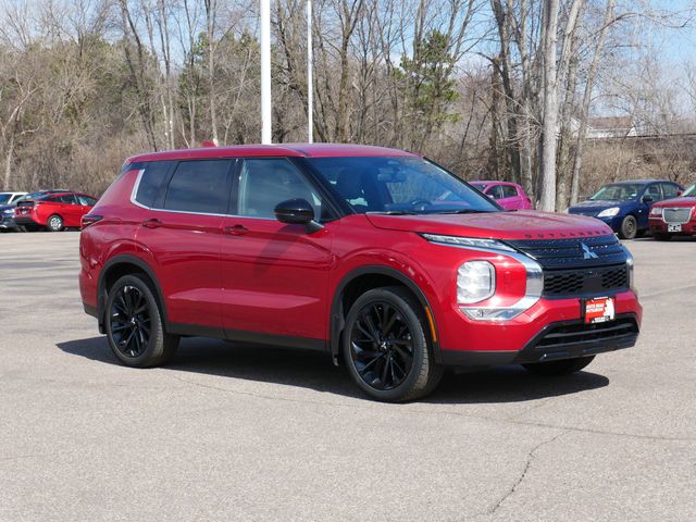Red Diamond 2023 Mitsubishi Outlander Black Edition S-AWC SUV / Crossover All-Wheel Drive Continuously Variable Transmission