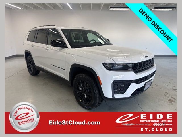 Bright White Clearcoat 2026 Jeep Grand Cherokee L SUV / Crossover Four-Wheel Drive 8-Speed Automatic