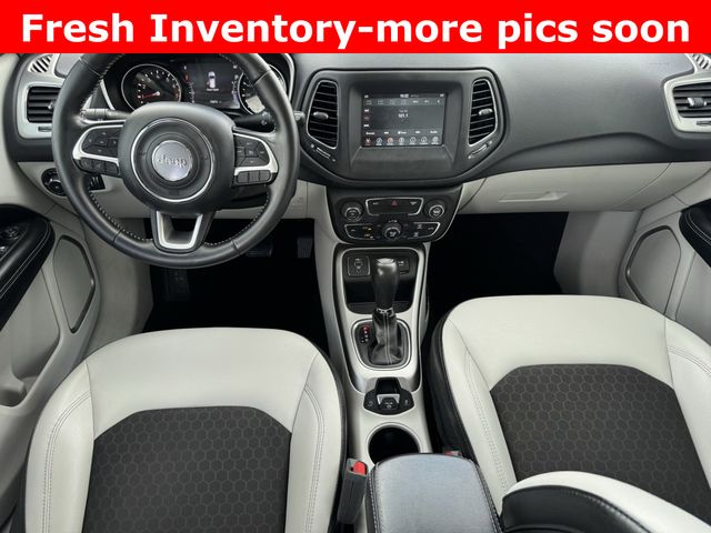 2020 Jeep Compass Latitude Silver at Texan Dodge Chrysler Jeep Ram