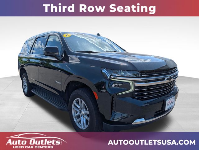 Black 2021 Chevrolet Tahoe LT 4WD SUV / Crossover Four-Wheel Drive 