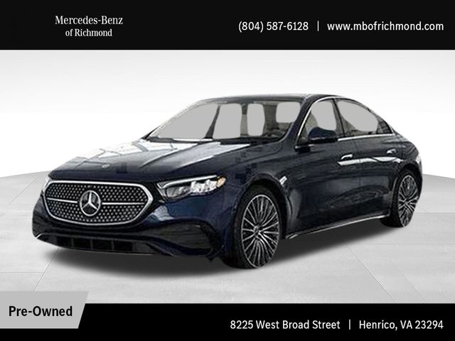 Blue 2026 Mercedes-Benz E-Class E 350 4MATIC Sedan All-Wheel Drive 9-Speed Automatic
