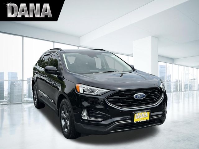 Black Metallic 2022 Ford Edge SUV / Crossover All-Wheel Drive 8-Speed Automatic