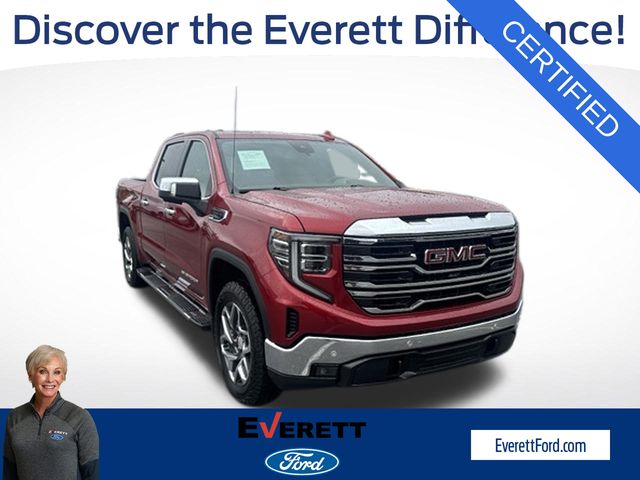 Volcanic Red 2024 GMC Sierra 1500 Pickup Truck Four-Wheel Drive Automatic