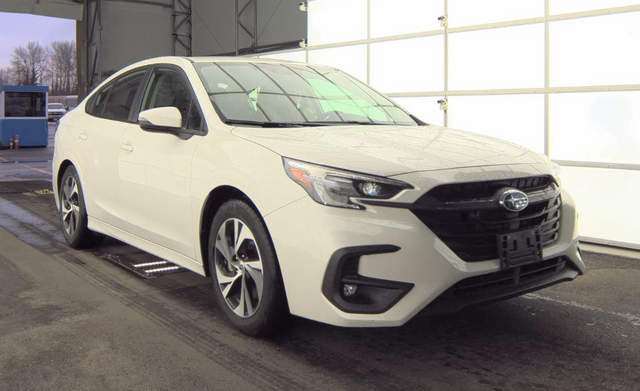 Crystal White Pearl 2025 Subaru Legacy Premium AWD Sedan All-Wheel Drive Continuously Variable Transmission