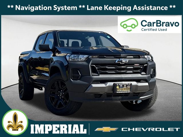 Black 2023 Chevrolet Colorado Pickup Truck Four-Wheel Drive 8-Speed Automatic