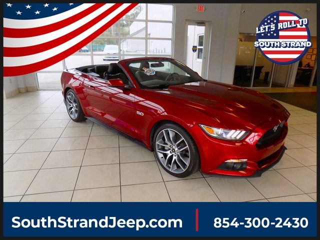 2016 Ford Mustang GT Premium Convertible RWD