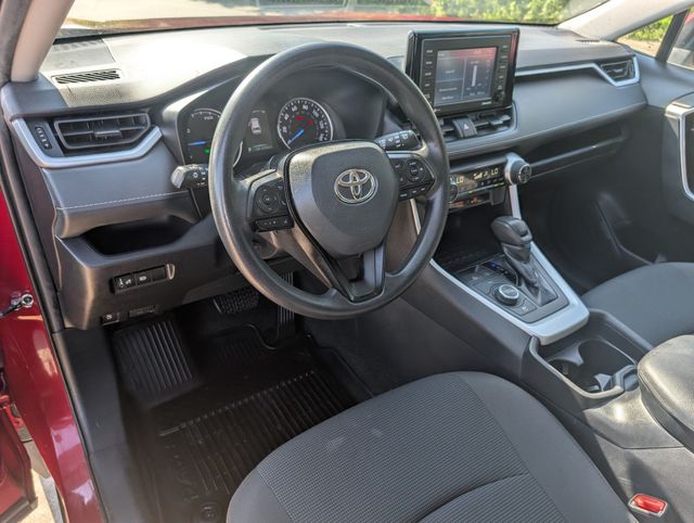 2021 Toyota RAV4 Hybrid LE Red at North Houston Mitsubishi