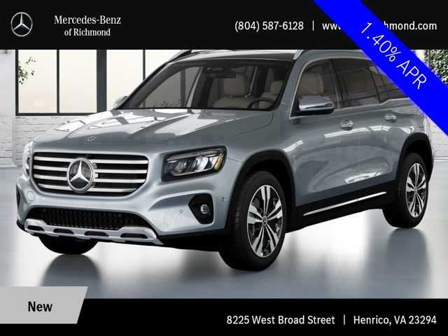 Cirrus Silver Metallic 2026 Mercedes-Benz GLB 250 4MATIC SUV / Crossover All-Wheel Drive 8-Speed Dual Clutch