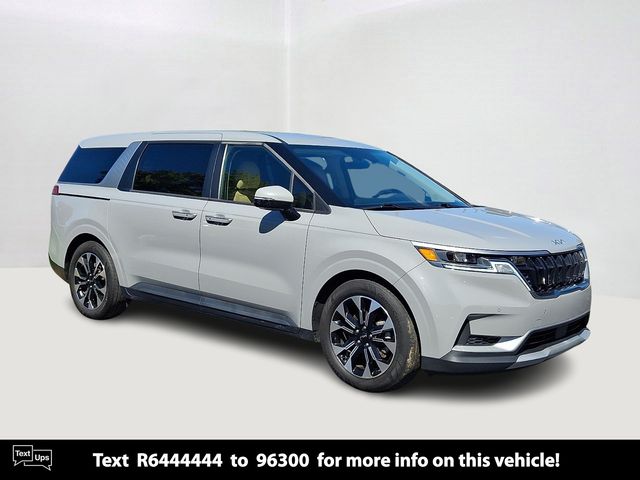 Ceramic Silver 2024 Kia Carnival Minivan Front-Wheel Drive 8-Speed Automatic