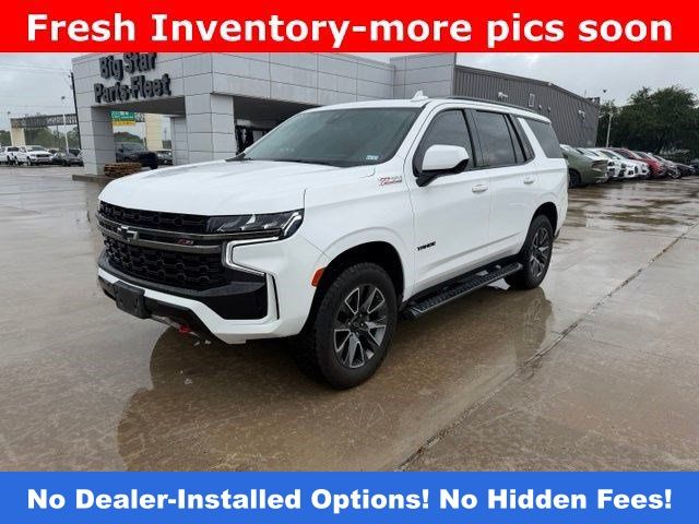 2021 Chevrolet Tahoe Z71 White at Bayway Cadillac of The Woodlands