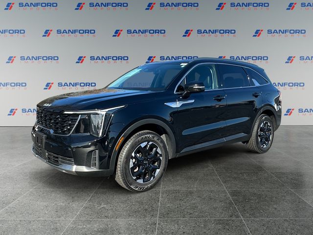 Ebony Black 2024 Kia Sorento S AWD SUV / Crossover All-Wheel Drive 8-Speed Automatic