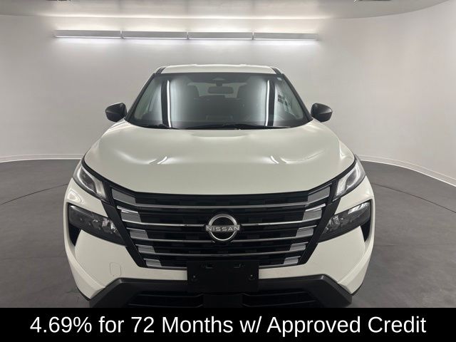 Glacier White 2024 Nissan Rogue SUV / Crossover All-Wheel Drive Continuously Variable Transmission
