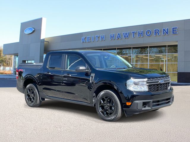 Shadow Black 2024 Ford Maverick XLT SuperCrew AWD Pickup Truck All-Wheel Drive 8-Speed Automatic