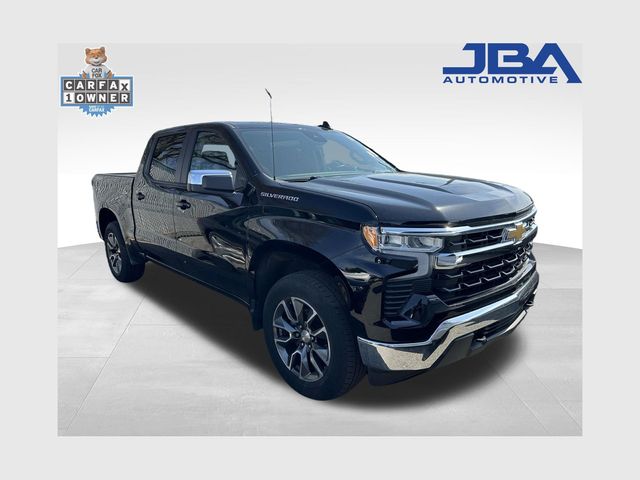 Black 2022 Chevrolet Silverado 1500 LT Crew Cab 4WD Pickup Truck Four-Wheel Drive 8-Speed Automatic