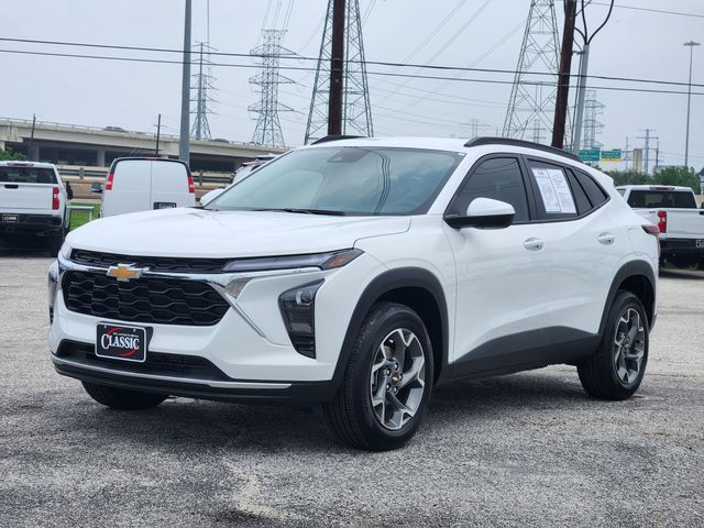 2025 Chevrolet Trax LT White at Classic Elite Chevrolet Sugar Land