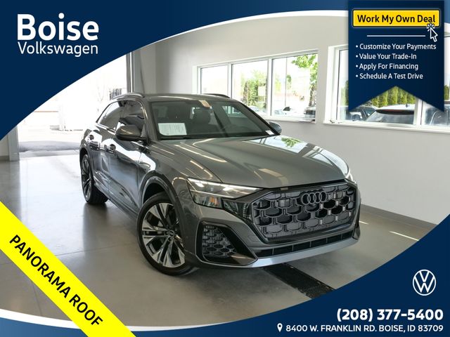 Daytona Gray Pearl Effect 2025 Audi Q8 quattro Premium Plus 55 TFSI SUV / Crossover All-Wheel Drive 8-Speed Automatic