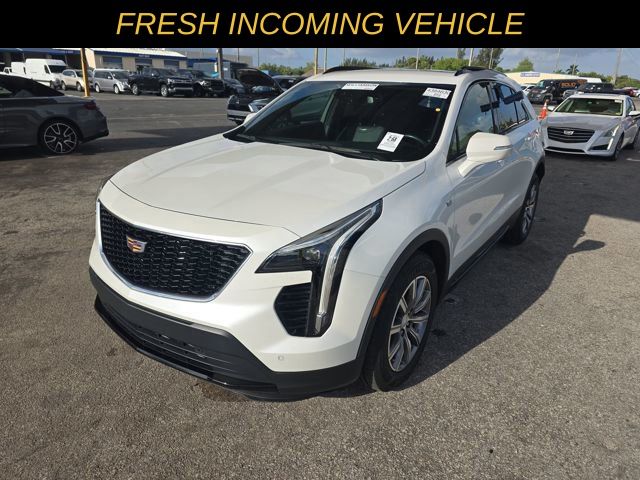 Crystal White Tricoat 2023 Cadillac XT4 Sport FWD SUV / Crossover Front-Wheel Drive 9-Speed Automatic