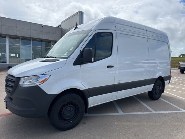 Arctic White 2025 Mercedes-Benz Sprinter Cargo 2500 144 RWD Van Rear-Wheel Drive 9-Speed Automatic