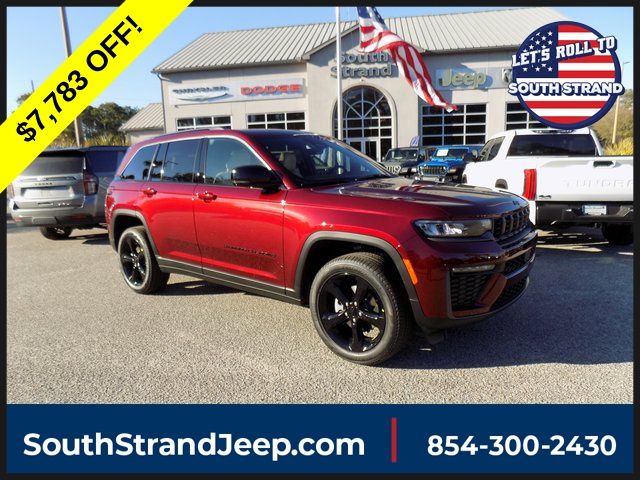 Velvet Red Pearlcoat 2026 Jeep Grand Cherokee SUV / Crossover 4X2 8-Speed Automatic