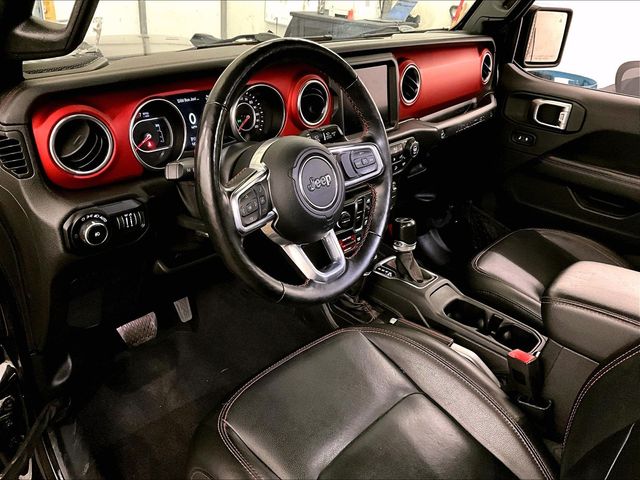 2020 Jeep Wrangler Unlimited Rubicon Black at Klick Lewis Buick Chevrolet