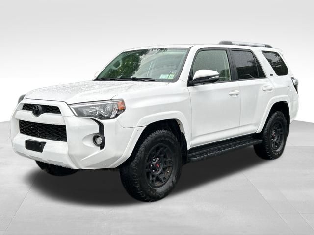 Super White 2019 Toyota 4Runner SUV / Crossover Four-Wheel Drive 5-Speed Automatic Overdrive