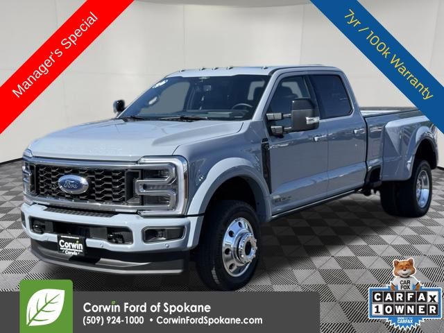 Glacier Gray Met Tri-Coat 2026 Ford F-450 Super Duty Pickup Truck Four-Wheel Drive Automatic