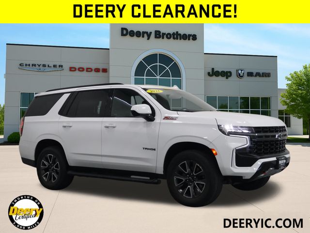 Summit White 2021 Chevrolet Tahoe SUV / Crossover Four-Wheel Drive