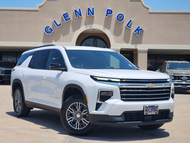 Summit White 2025 Chevrolet Traverse SUV / Crossover Front-Wheel Drive 8-Speed Automatic
