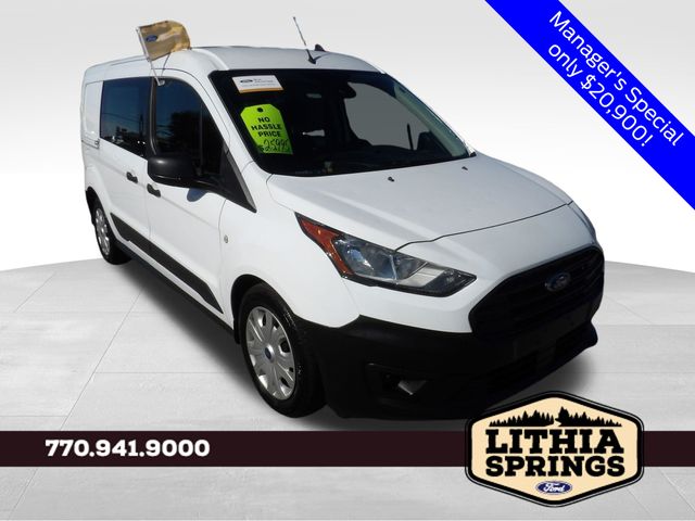 Frozen White 2022 Ford Transit Connect Cargo XL LWB FWD with Rear Cargo Doors Van Front-Wheel Drive 8-Speed Automatic