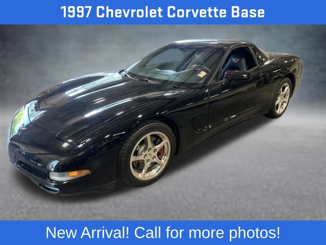 Onyx Black 1997 Chevrolet Corvette Coupe Rear-Wheel Drive 4-Speed Automatic