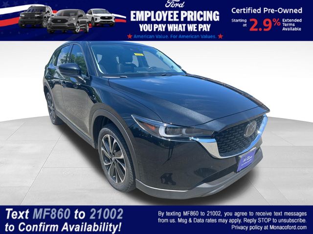 Jet Black Mica 2022 Mazda CX-5 2.5 S Premium Plus AWD SUV / Crossover All-Wheel Drive 6-Speed Automatic