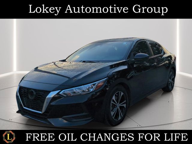 Super Black 2023 Nissan Sentra SV FWD Sedan Front-Wheel Drive Continuously Variable Transmission