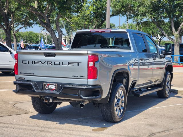 2024 Chevrolet Silverado 2500HD Custom Gray at EAG Ford Navasota