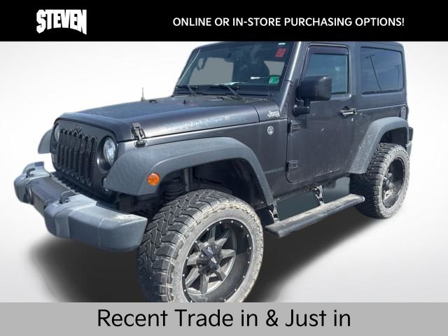 Gray (Granite Crystal Metallic Clearcoat) 2017 Jeep Wrangler Big Bear 4WD SUV / Crossover Four-Wheel Drive 6-Speed Manual