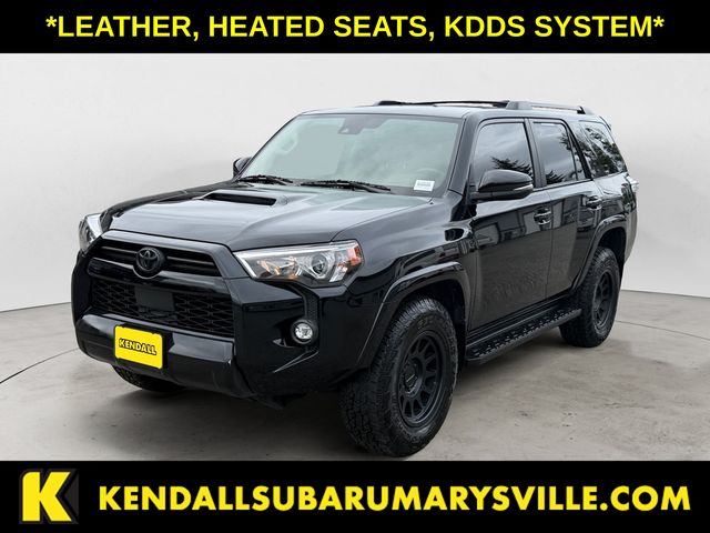 Midnight Black Metallic 2021 Toyota 4Runner TRD Off-Road Premium 4WD SUV / Crossover Four-Wheel Drive 5-Speed Automatic Overdrive