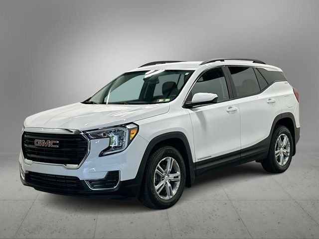 2022 GMC Terrain SLE White at Subaru and VW of Moon Township