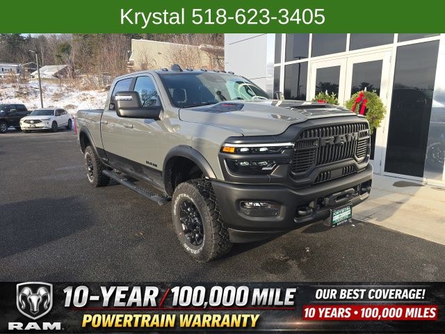 Ceramic Gray Clearcoat 2026 RAM 2500 Power Wagon Crew Cab 4WD Pickup Truck Four-Wheel Drive 8-Speed Automatic