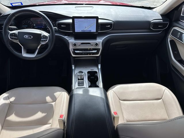 2022 Ford Explorer XLT Red at Toyota of Kenner