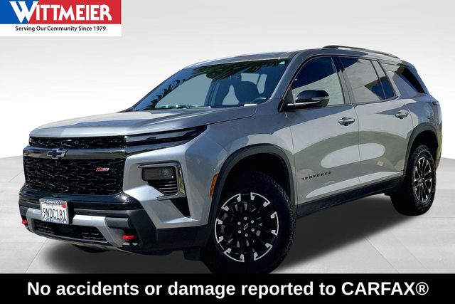 Sterling Gray Metallic 2024 Chevrolet Traverse Z71 AWD SUV / Crossover Four-Wheel Drive 8-Speed Automatic