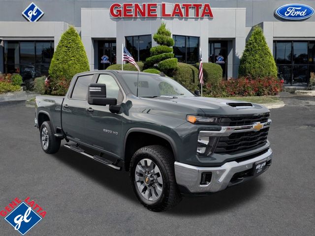 Cypress Gray 2025 Chevrolet Silverado 2500HD LT Crew Cab 4WD Pickup Truck Four-Wheel Drive Automatic
