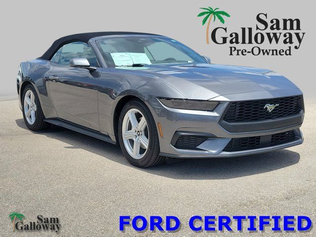 Gray Metallic 2026 Ford Mustang EcoBoost Premium Convertible RWD Convertible Rear-Wheel Drive Automatic