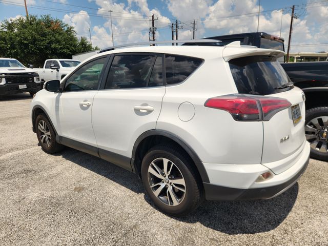 2017 Toyota RAV4 XLE White at Joe Myers Mazda Kia