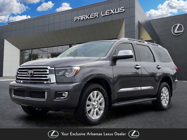 Magnetic Gray Metallic 2020 Toyota Sequoia Platinum RWD SUV / Crossover 4X2 6-Speed Automatic